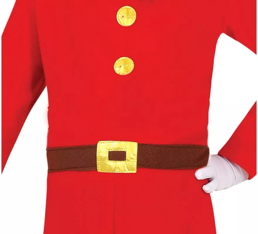 Disfraz de Elfo verde y rojo para niños