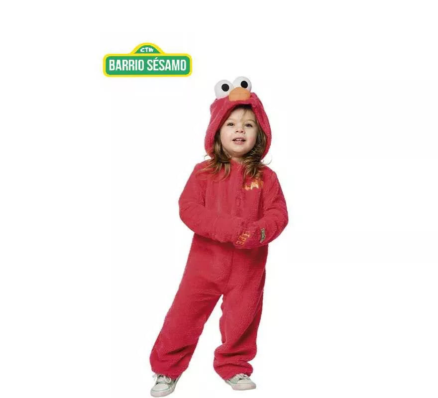 Translation missing: it.Disfraz de Elmo de Barrio Sésamo para niños