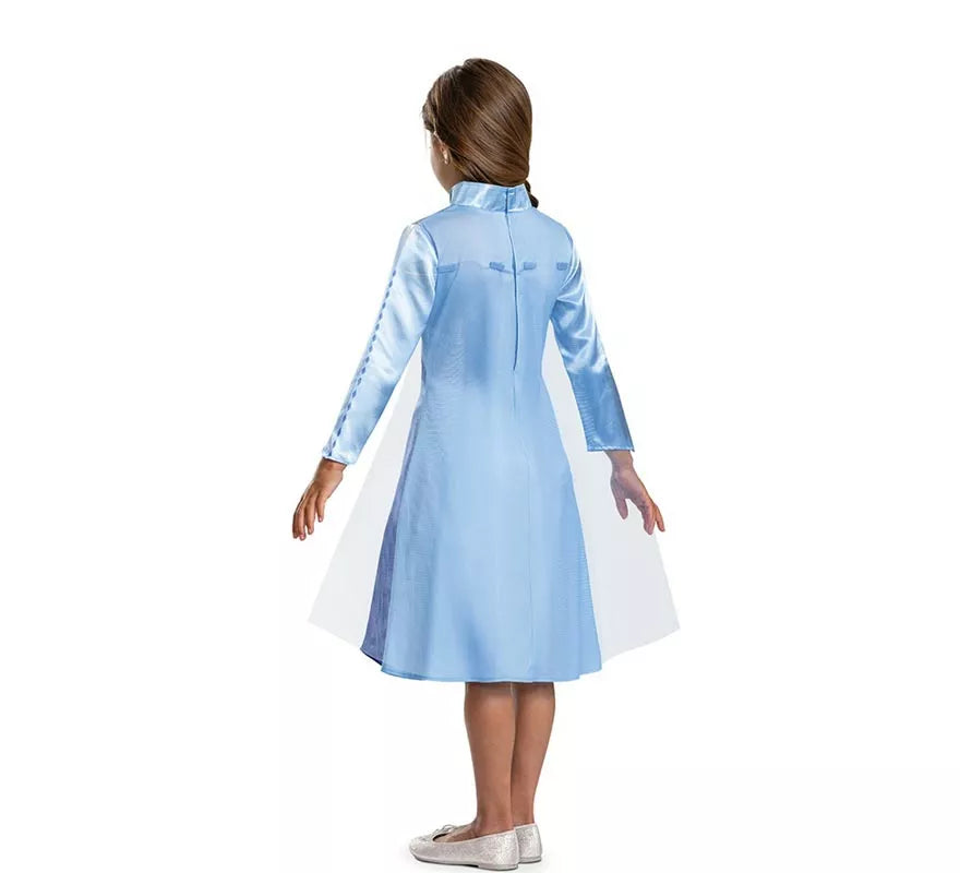 Translation missing: it.Disfraz de Elsa Frozen traje azul para niña