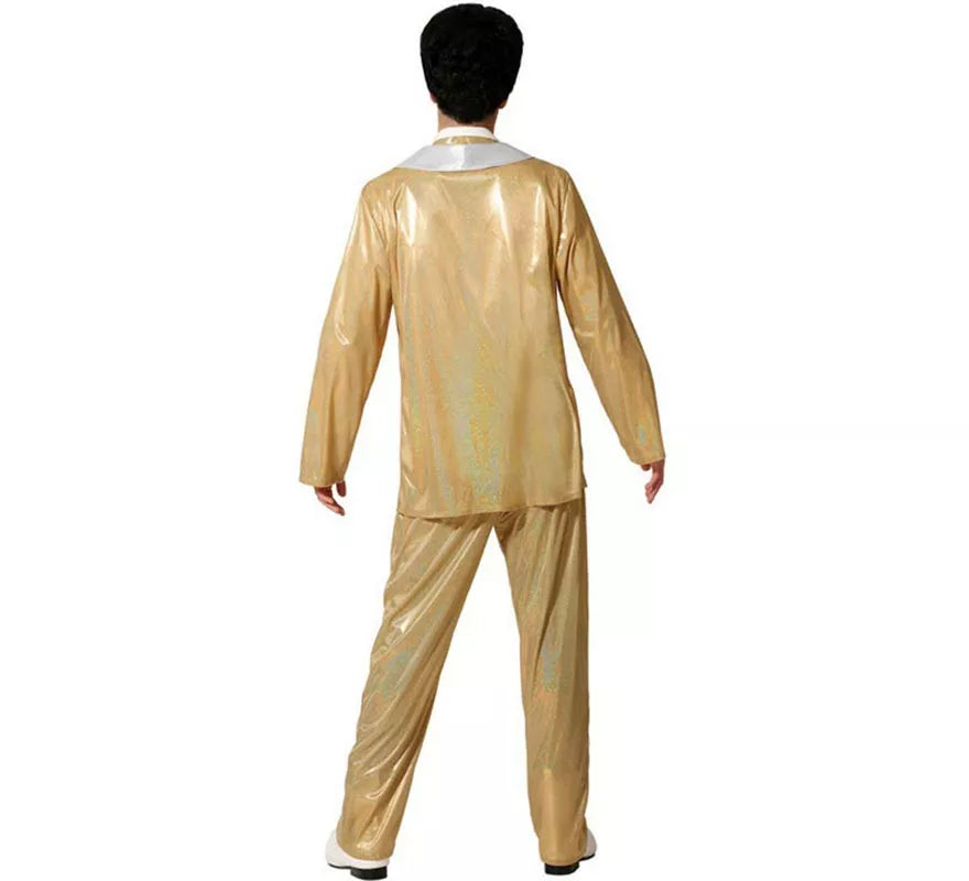 Translation missing: es.Disfraz de Elvis Dorado para hombre