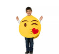 Disfraz de Emoticono Besucón para niños