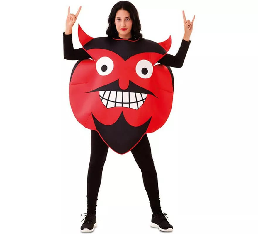Translation missing: es.Disfraz de Emoticono Diablo para adultos