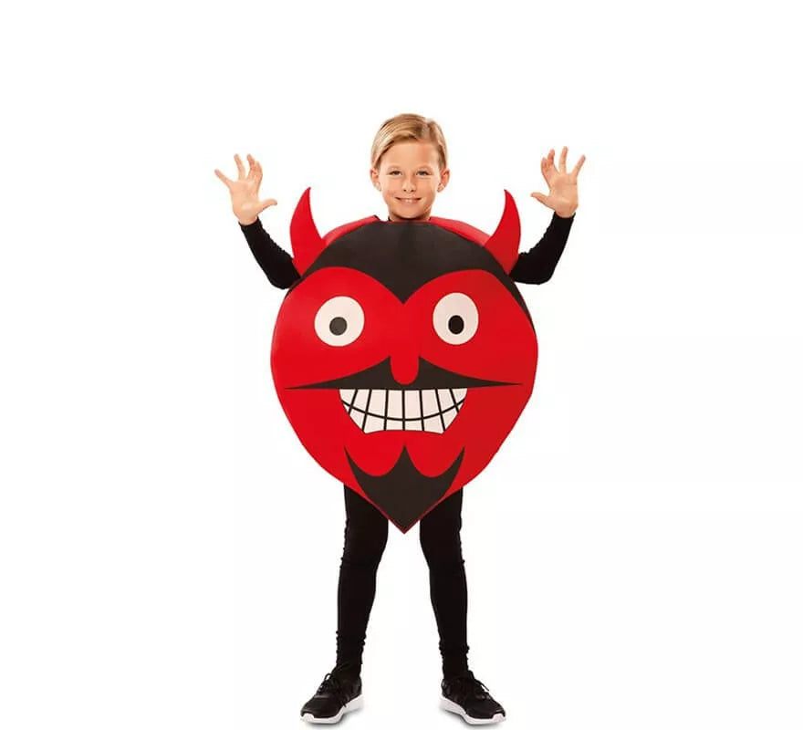 Translation missing: it.Disfraz de Emoticono Diablo para niños