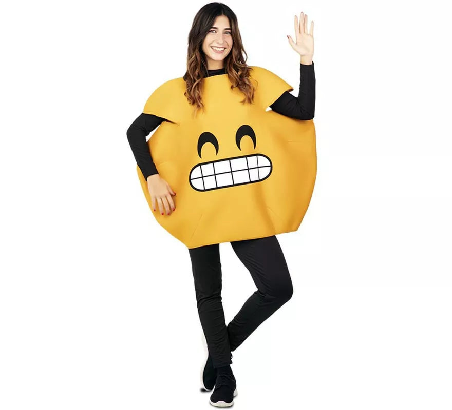 Disfraz de Emoticono Sonriente para adultos