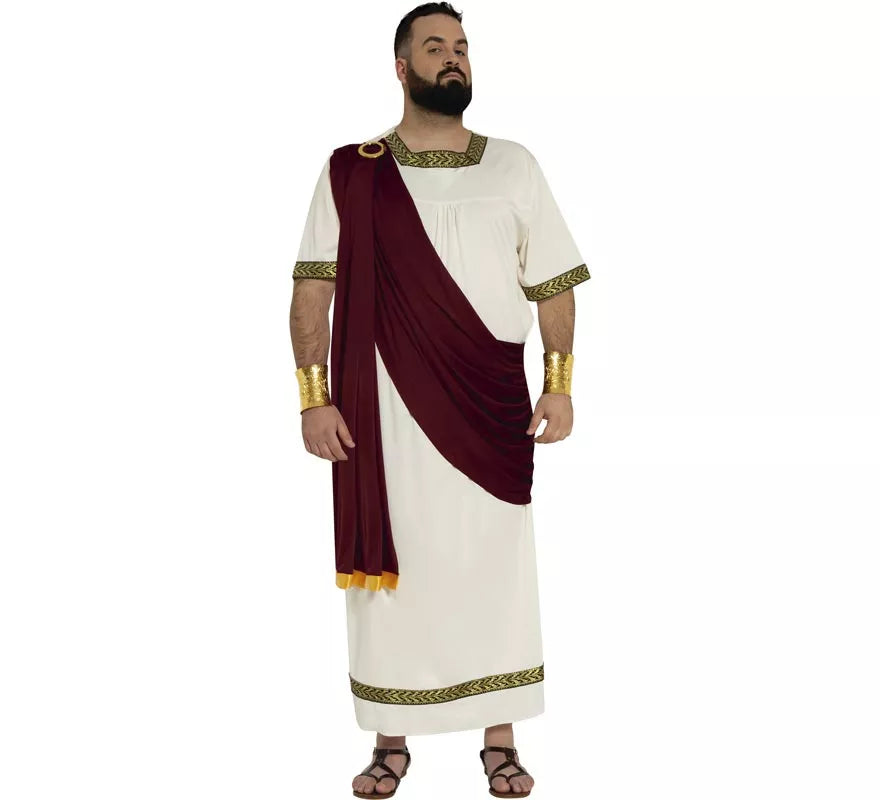 Translation missing: it.Disfraz de Emperador Romano Augusto para Hombre