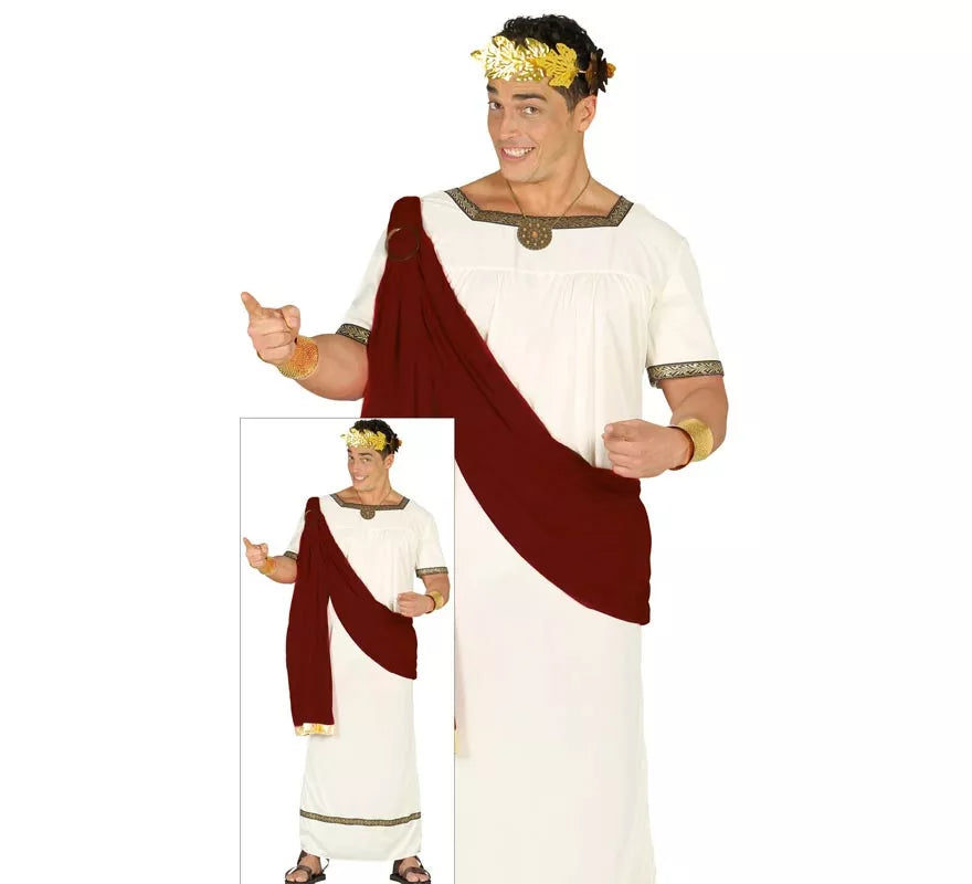 Translation missing: it.Disfraz de Emperador Romano Augusto para Hombre