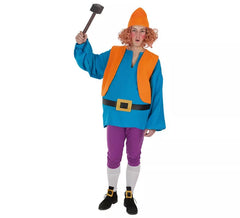 Costume blu nano per un uomo