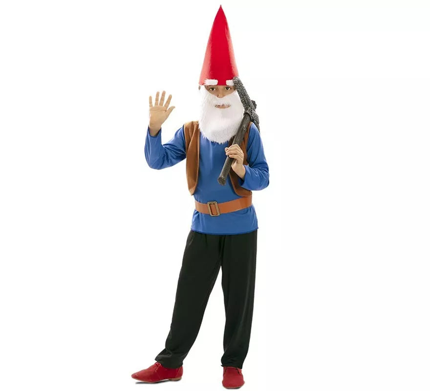 Translation missing: es.Disfraz de Enanito de Cuento azul para niño