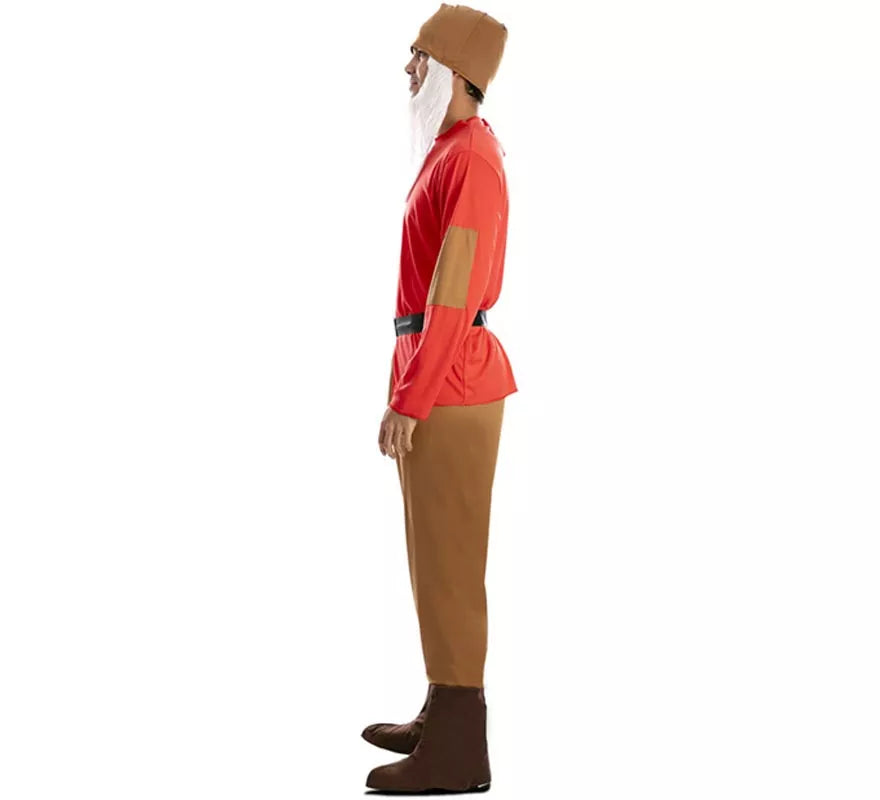 Translation missing: es.Disfraz de Enanito de Cuento rojo para hombre