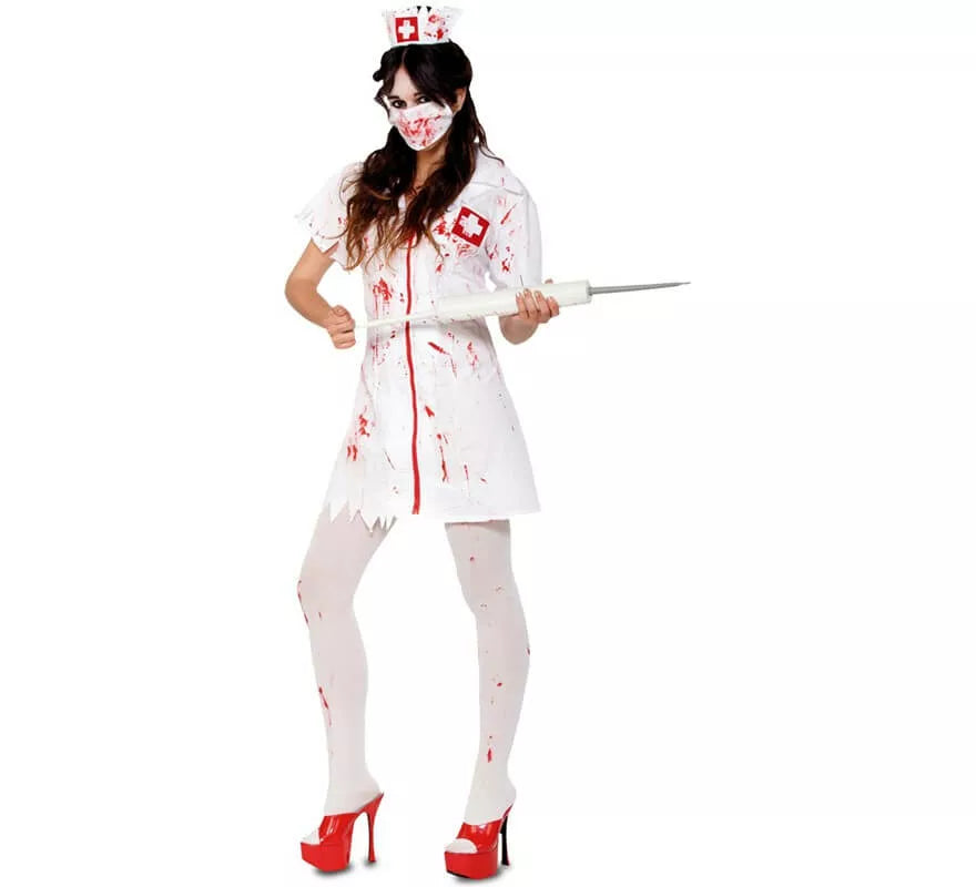 Translation missing: es.Disfraz de Enfermera Zombie para mujer