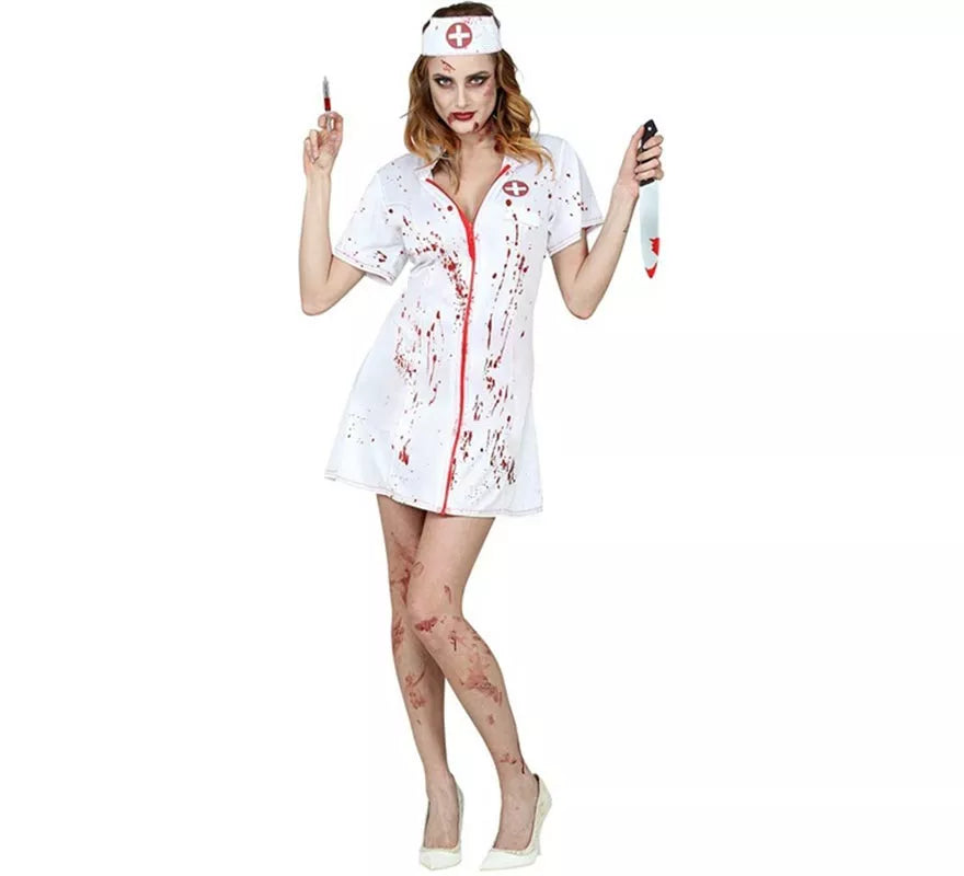 Translation missing: it.Disfraz de Enfermera Zombie para mujer