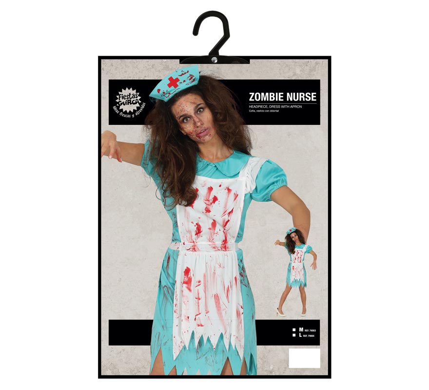 Translation missing: it.Disfraz de Enfermera Zombie para mujer