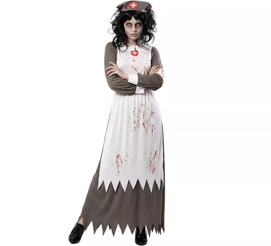 Translation missing: it.Disfraz de Enfermera Zombie para mujer