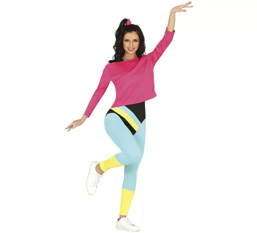 Translation missing: es.Disfraz de Entrenadora de los 80 para mujer