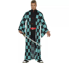 Disfraz de Espadachín Anime Demon Slayer para hombre