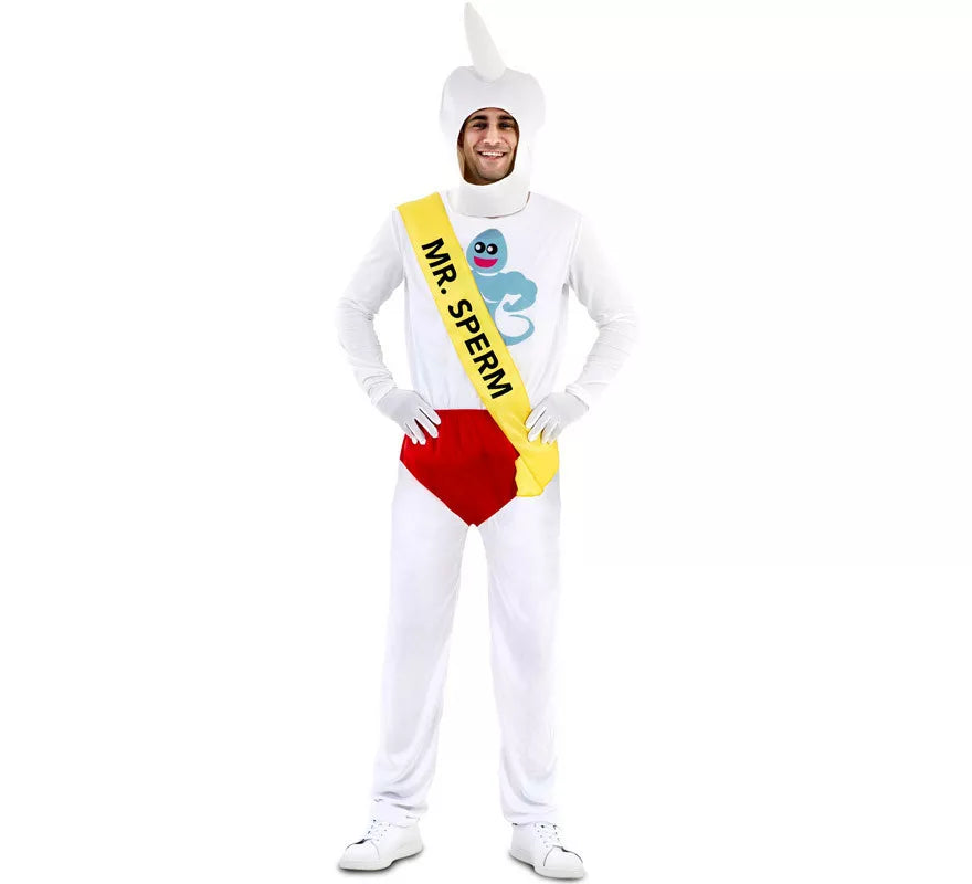 Translation missing: it.Disfraz de Espermatozoide Mr. Sperm para adultos