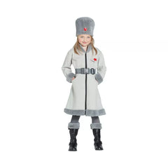 Costume da Spia russo per bambina