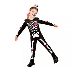 Costume da scheletro adorabile per bambine e neonati