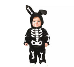 Costume da scheletro da coniglietto per bambino