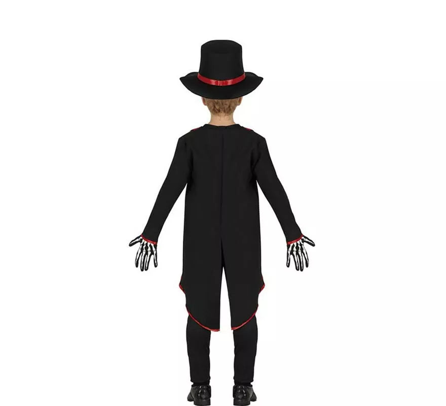 Translation missing: es.Disfraz de Esqueleto Elegante con chaqueta para niño