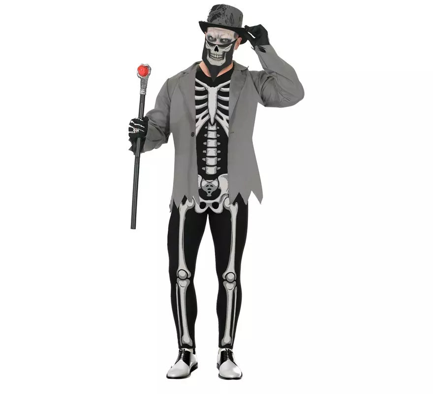 Translation missing: it.Disfraz de Esqueleto Elegante para hombre