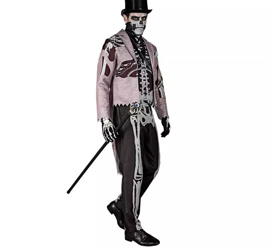 Translation missing: it.Disfraz de Esqueleto Elegante para hombre