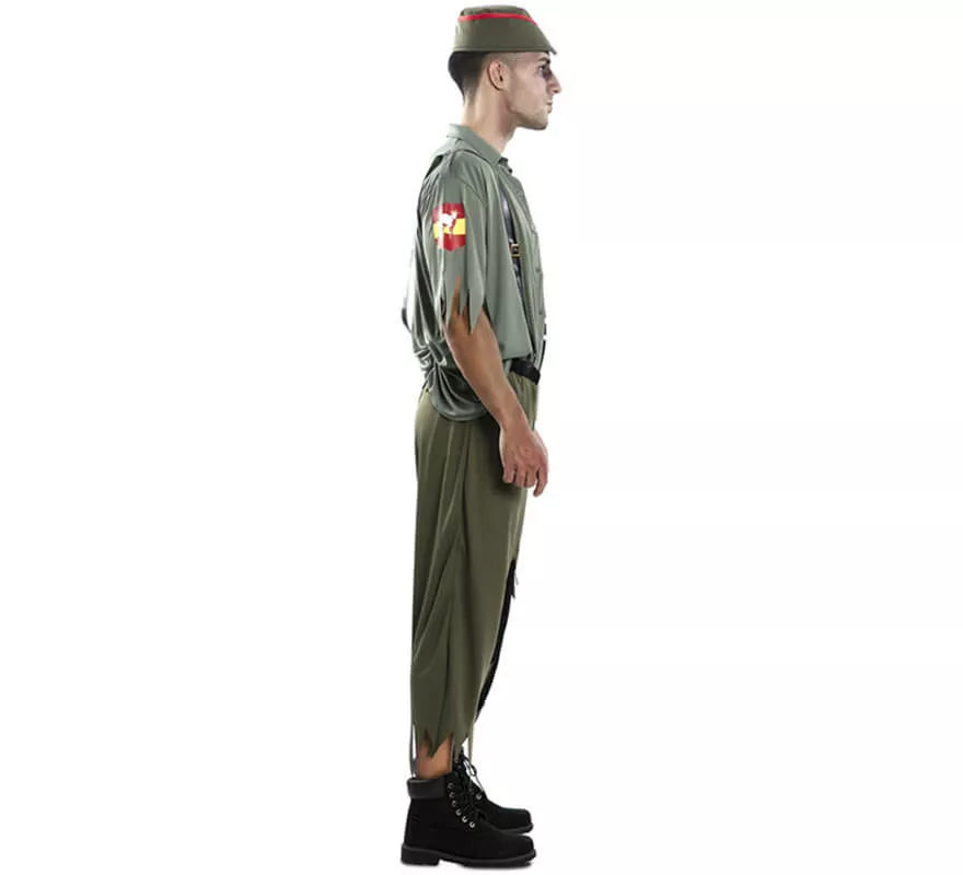 Translation missing: it.Disfraz de Esqueleto Legionario para hombre