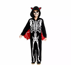 Costume da scheletro di pipistrello per bambini