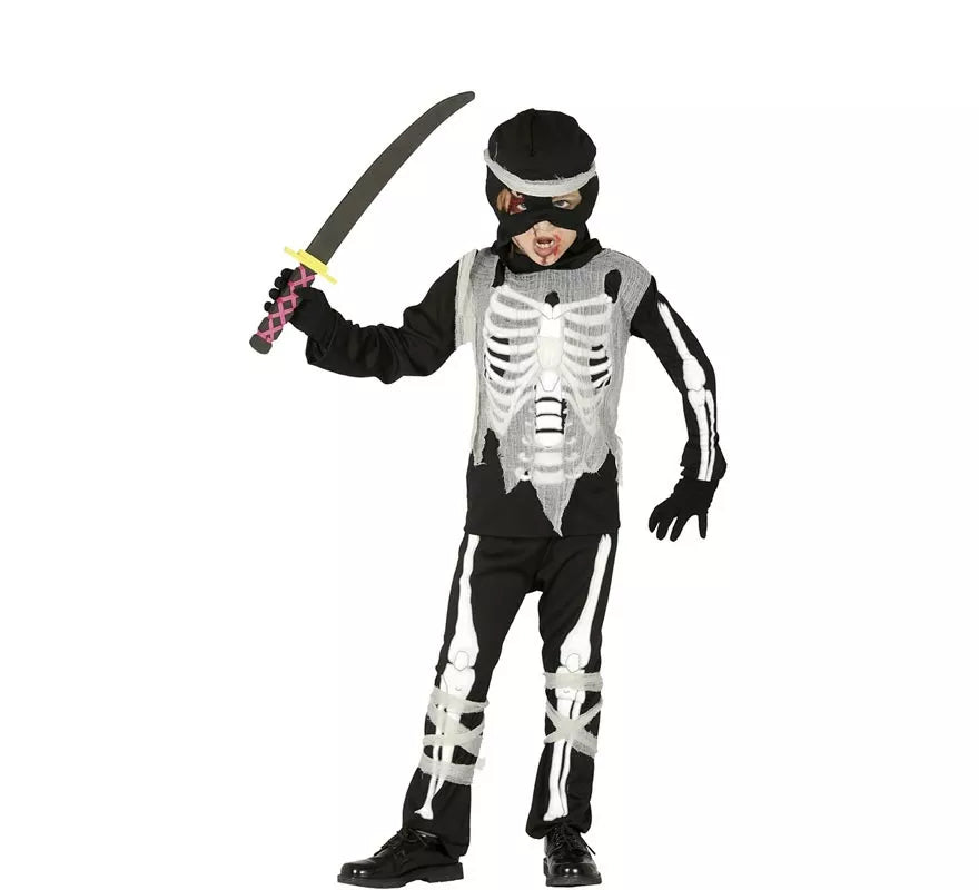Translation missing: es.Disfraz de Esqueleto Ninja para niño