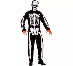 Costume da scheletro per uomo