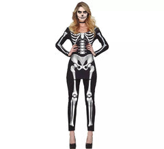 Costume da scheletro per donna