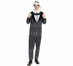 Costume da scheletro da uomo