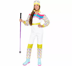 Costume da sciatore retr� per donna