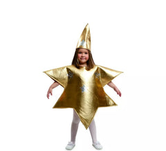 Costume da stella d'oro per bambini