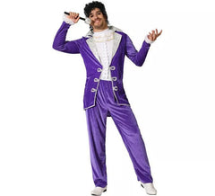 costume viola Rock Star per gli uomini