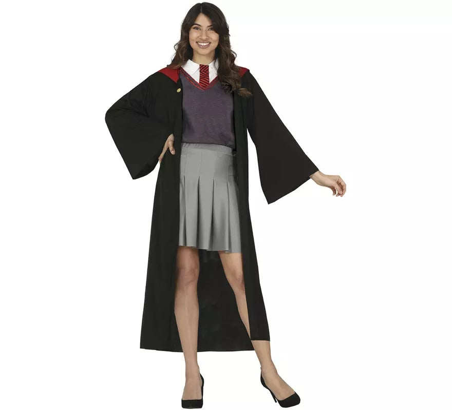Translation missing: it.Disfraz de Estudiante de Magia Rojo para mujer