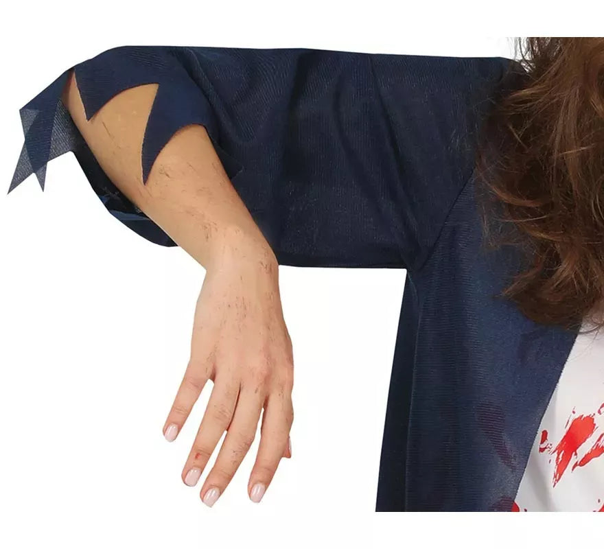 Translation missing: it.Disfraz de Estudiante Zombie para mujer