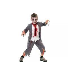 Costume da studente zombie per un ragazzo