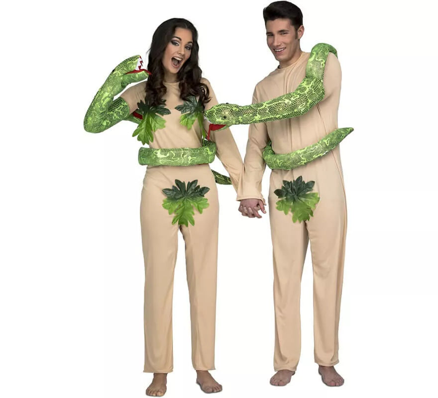 Translation missing: es.Disfraz de Eva con serpiente para mujer