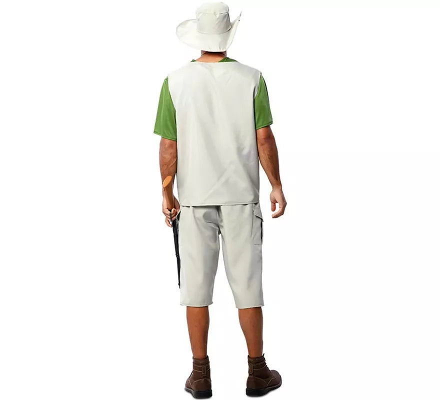 Disfraz de Explorador de la Naturaleza con sombrero para hombre