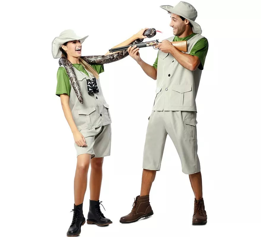 Translation missing: it.Disfraz de Explorador de la Naturaleza con sombrero para hombre