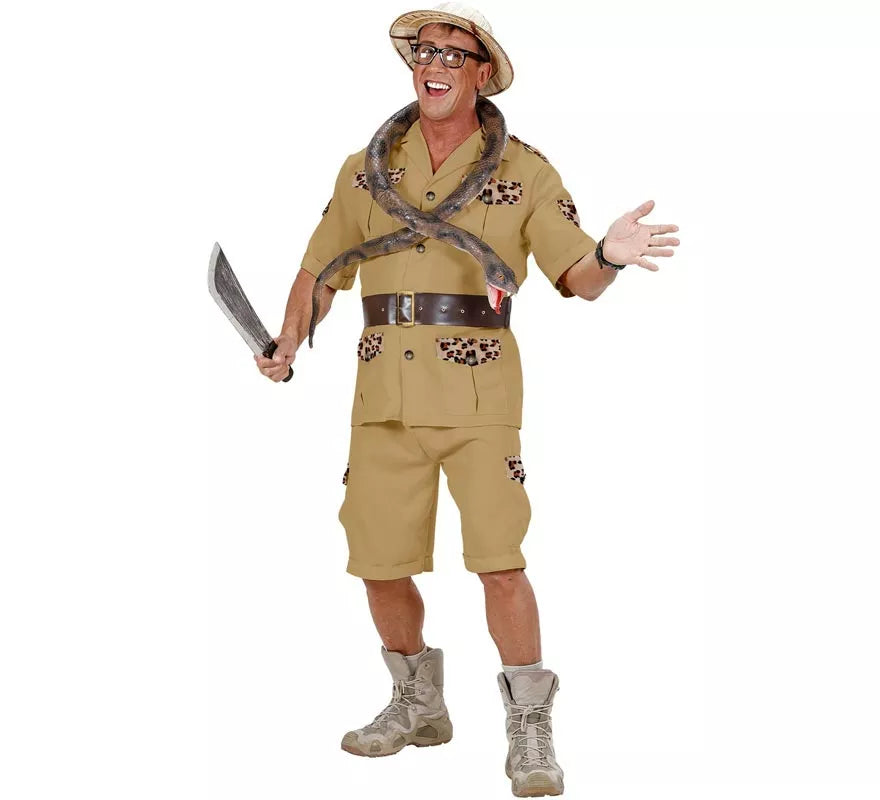Translation missing: es.Disfraz de Explorador Safari para hombre