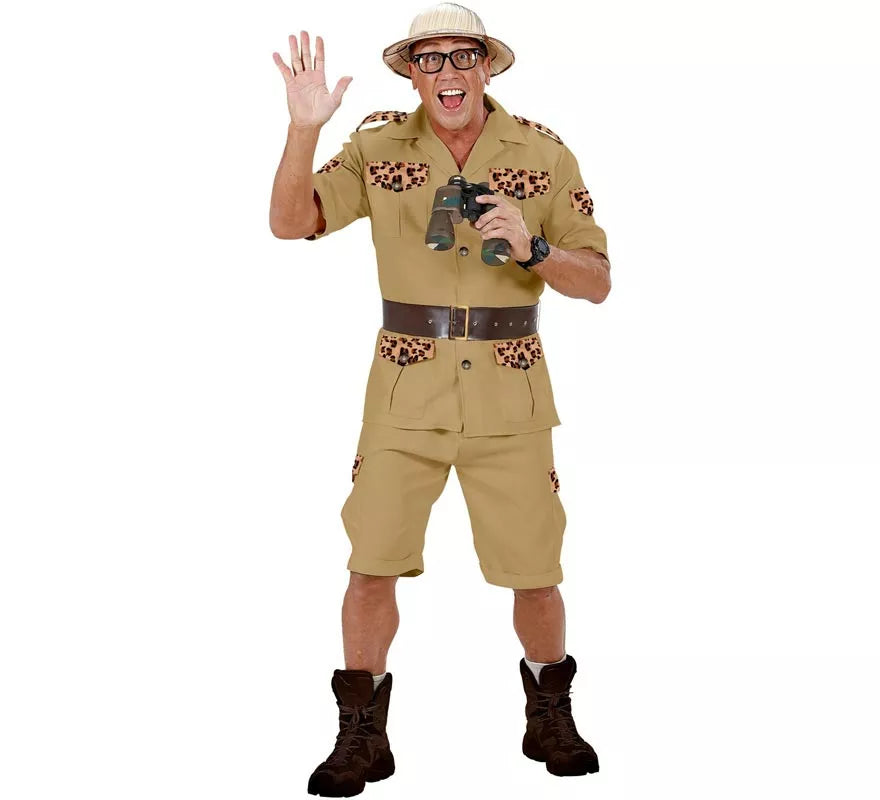Translation missing: es.Disfraz de Explorador Safari para hombre