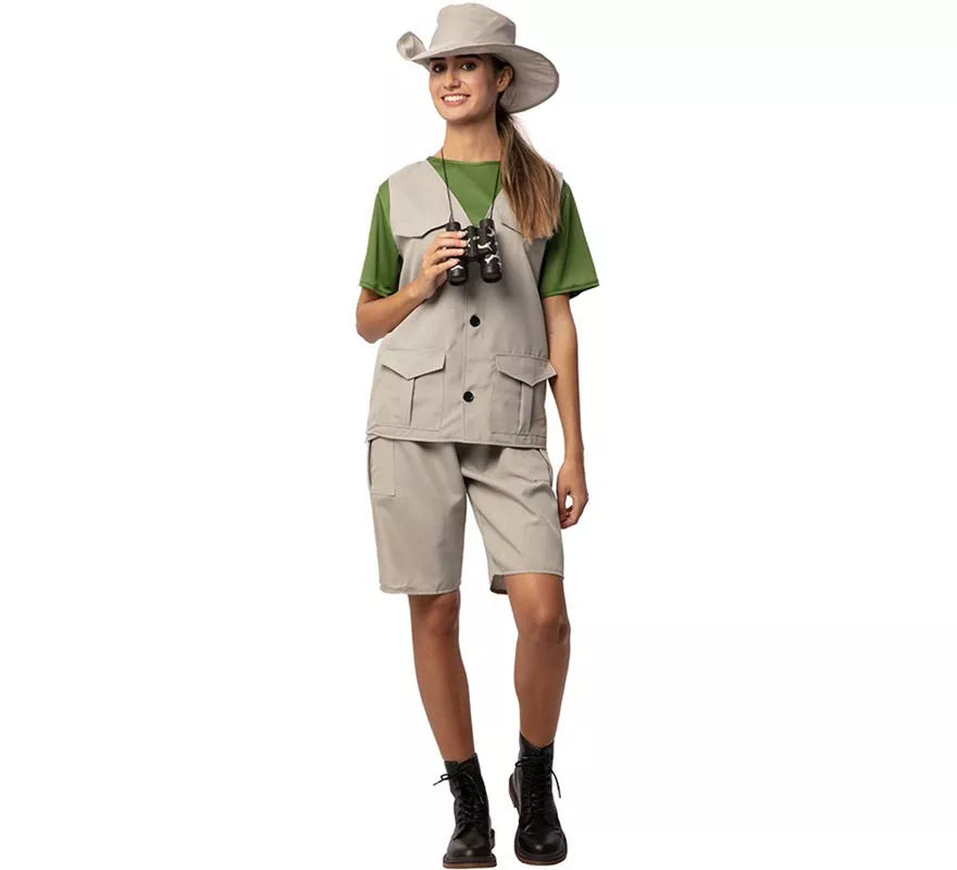 Translation missing: it.Disfraz de Exploradora de la Naturaleza con sombrero para mujer