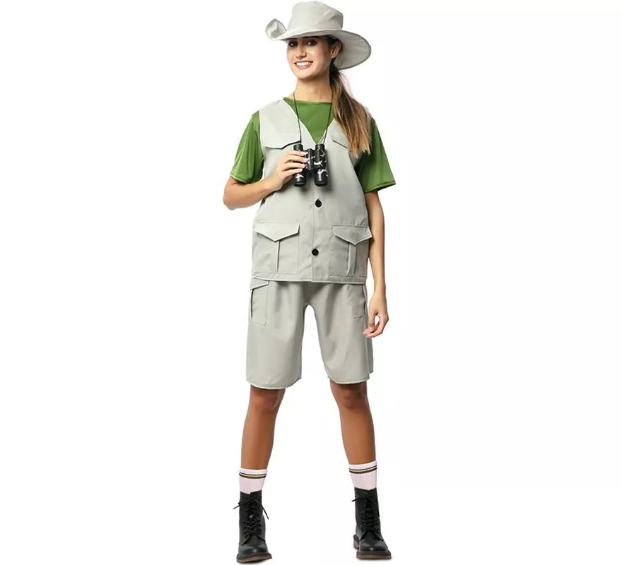 Translation missing: it.Disfraz de Exploradora de la Naturaleza con sombrero para mujer