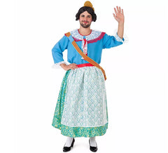 Costume blu da Fallera Mayor per uomo