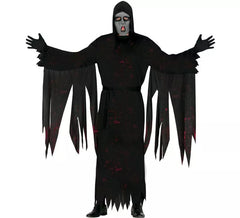 Costume da fantasma assassino da uomo con maniche