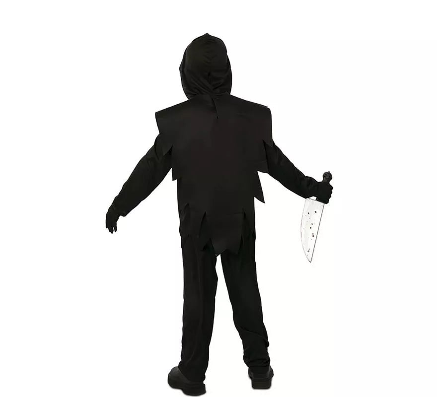 Translation missing: it.Disfraz de Fantasma Asesino rojo con máscara para niño