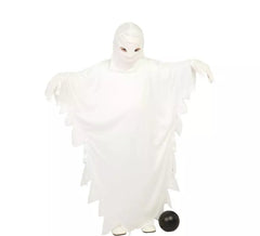 Costume bianco fantasma per bambini