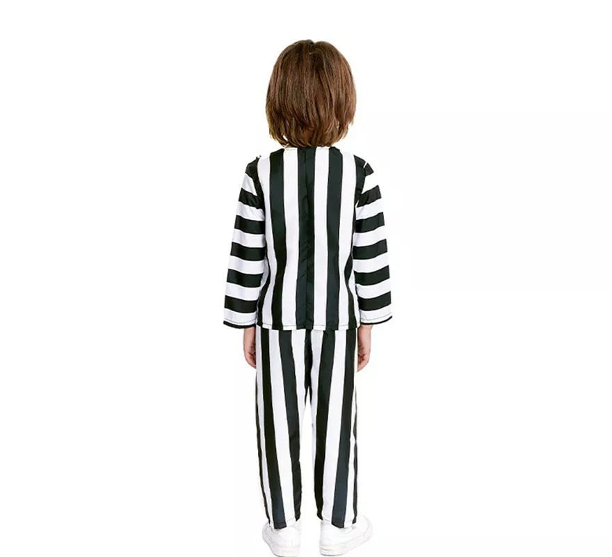 Translation missing: es.Disfraz de Fantasma de traje a rayas para bebé y niño